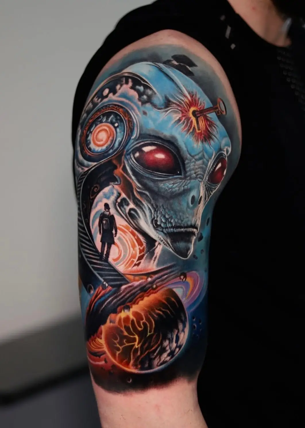 Color-Realismus Tattoo aus dem Dado Artist Collective Arbon